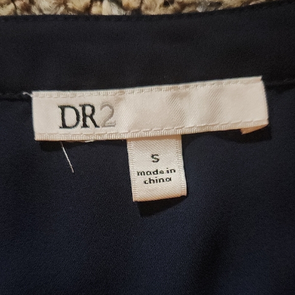 DR2 Women's Navy Blouse - Picture 2 of 4
